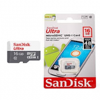 Thẻ Nhớ MicroSD SanDisk Ultra 16GB Tốc Độ Class 10
