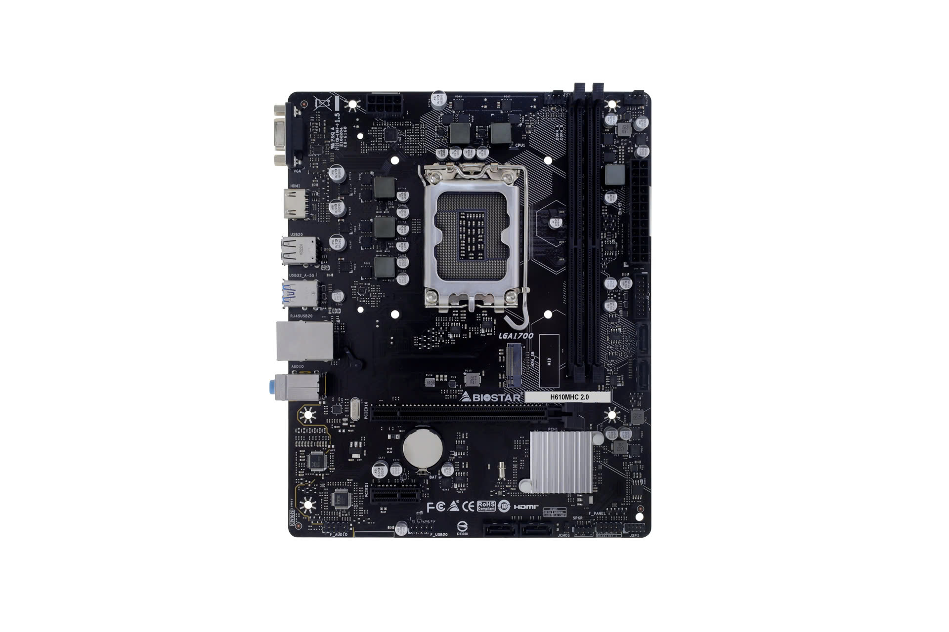 Mainboard BIOSTAR H610MHC 2.0 2